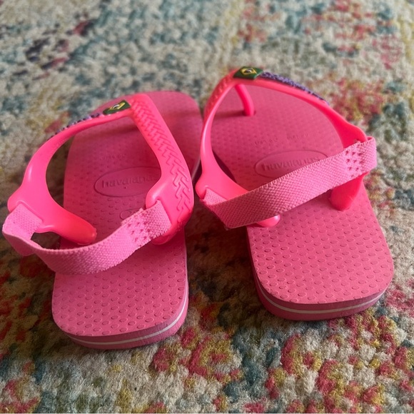 Havaianas Baby Brazil Logo Sandals size 6 - Picture 4 of 4